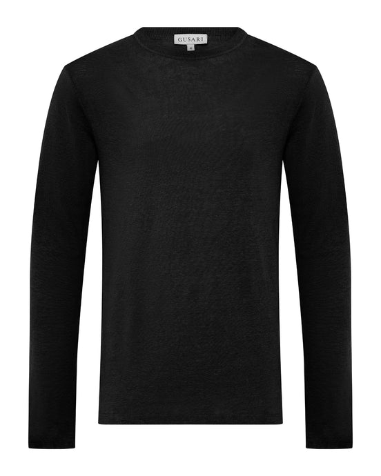 Long Sleeve Crew Neck T Shirt